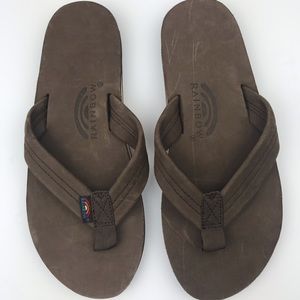 Rainbow 301alts chocolate size MED 8.5-9.5